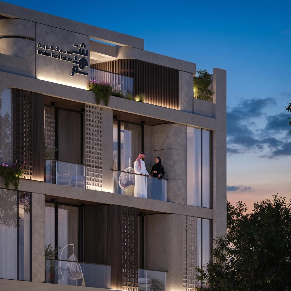 تفاصيل شرفات سكارليت عند الغروب — سكارليت