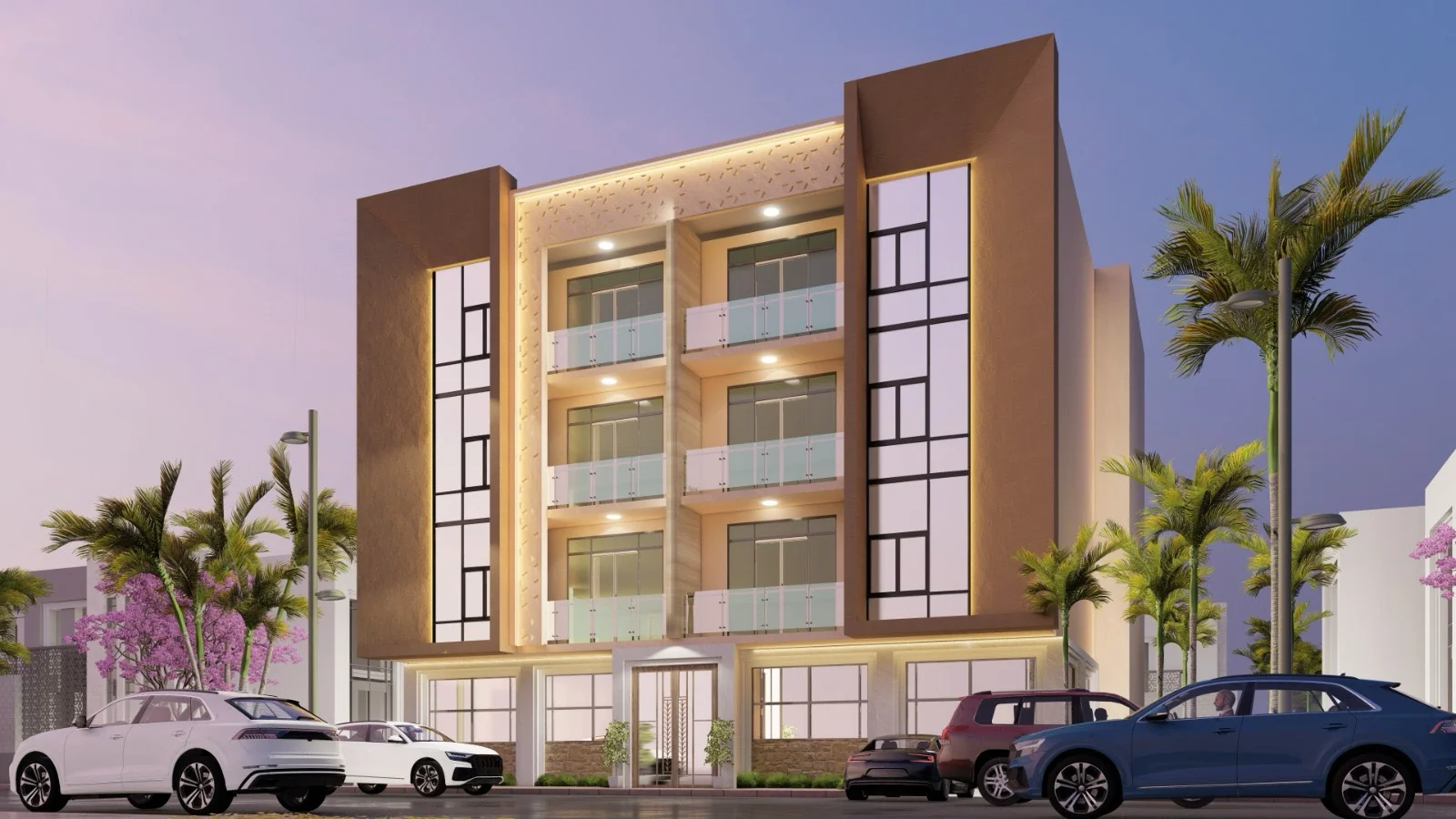 تصوّر معماري لمشروع شهم ١